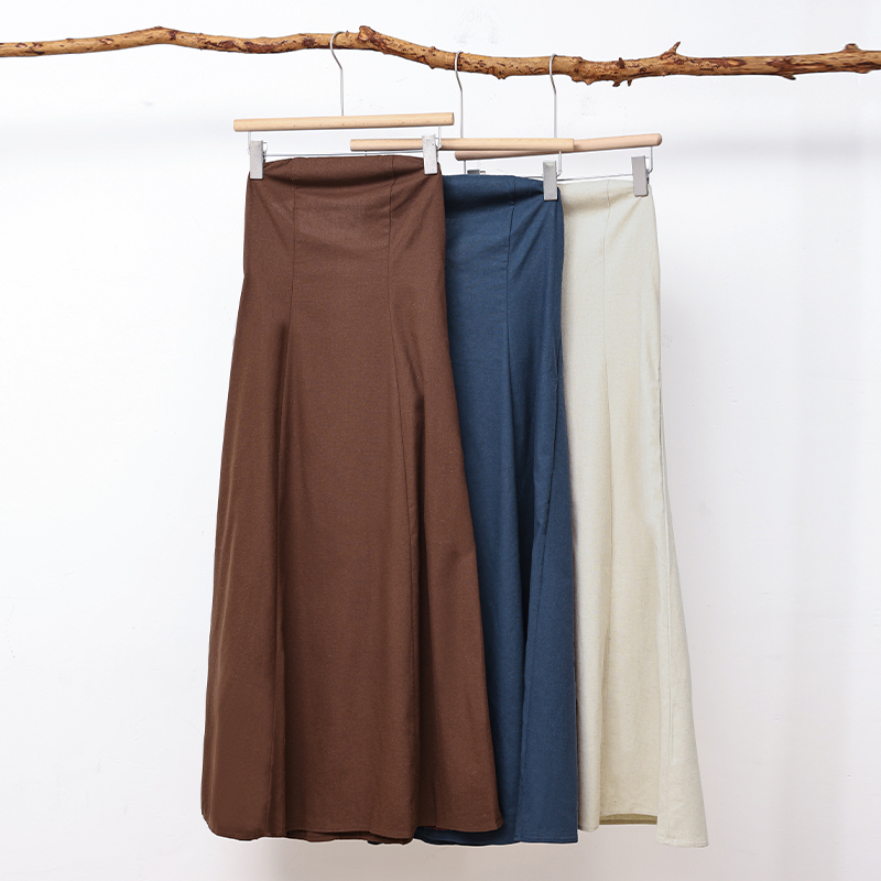 Strapless Bra Backless - French-Style Women's Cotton-Linen Strapless Dress Chic