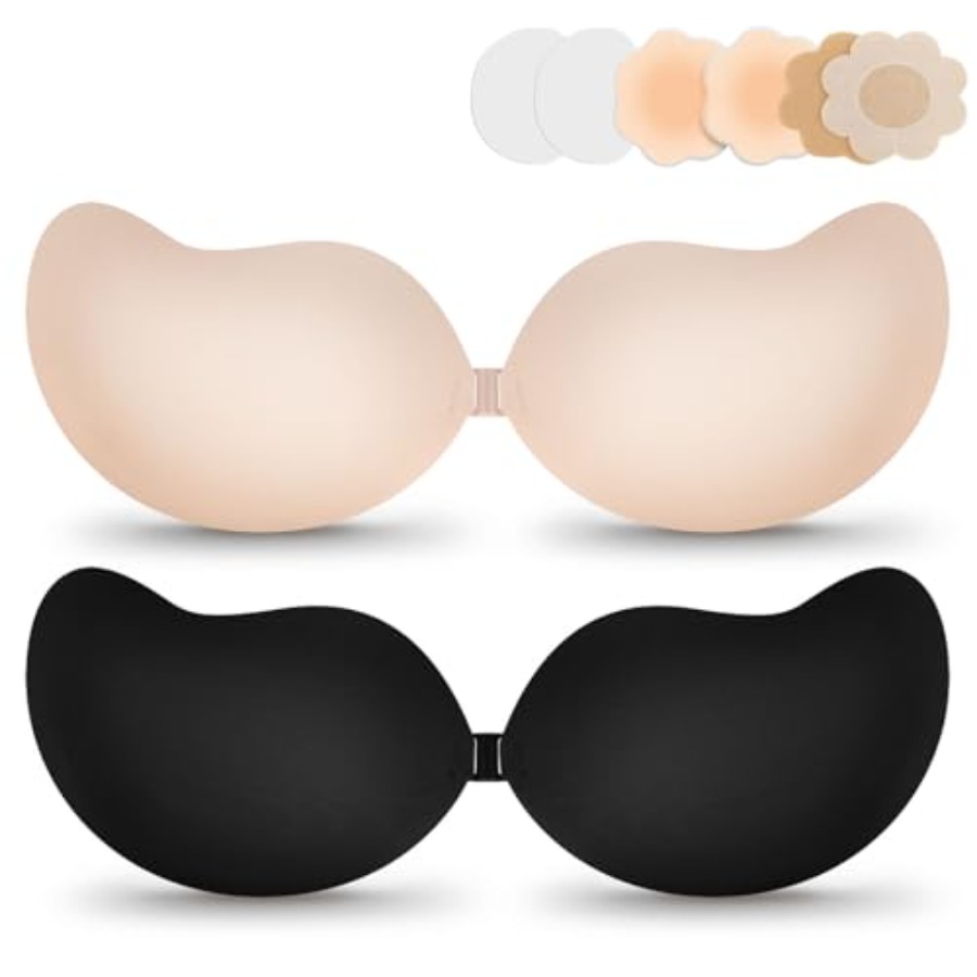 Strapless Bra Backless - EIDOS Strapless Backless Sticky Push Up