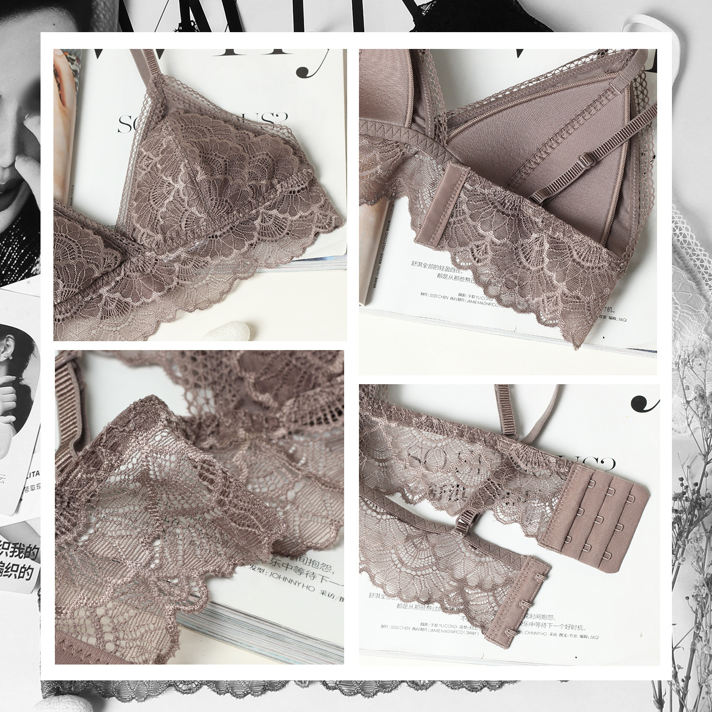 100% Mulberry Silk Triangle Cu - Bralette Wireless Soft incelemesi ve fiyatı