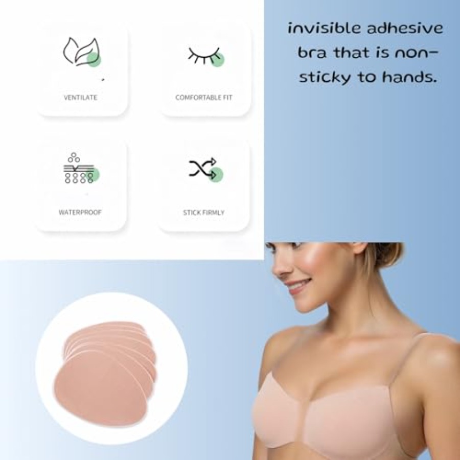 Plus Size Invisible Adhesive S - Silicone Bra Adhesive incelemesi ve fiyatı