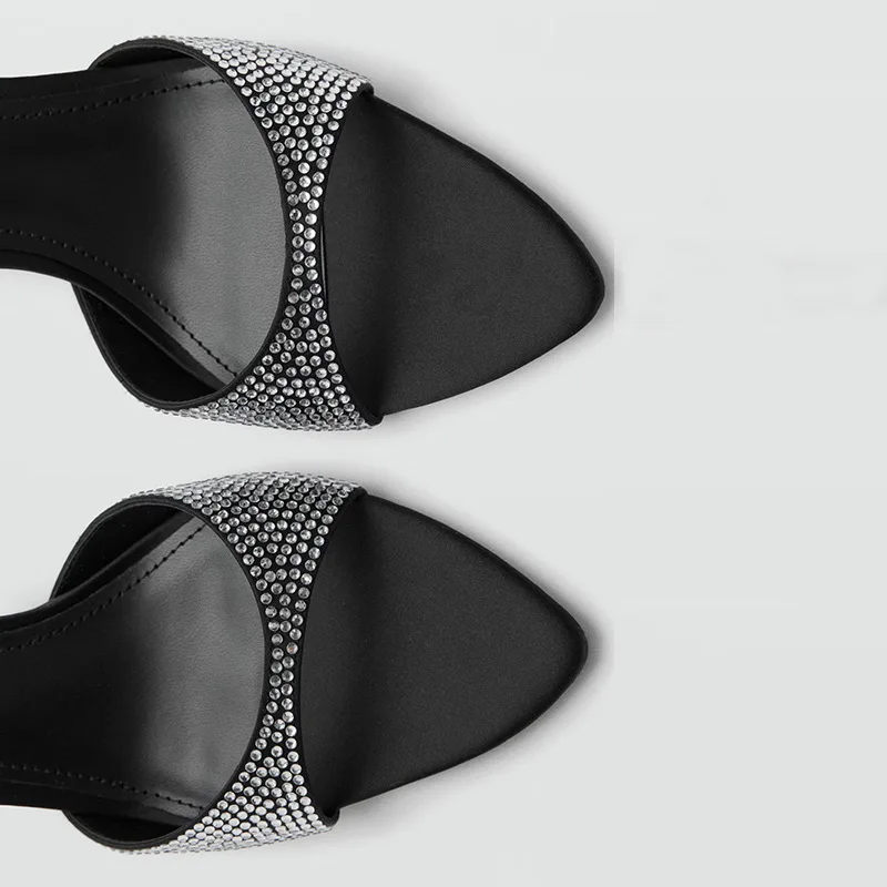 Rhinestone Designer Heels Slip - Slip Dress Satin incelemesi ve fiyatı