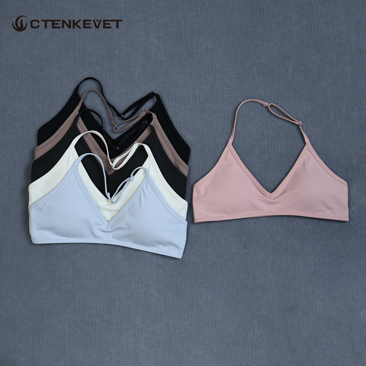 Women's Summer Halter Neck Pad - Sports Bra High Impact incelemesi ve fiyatı