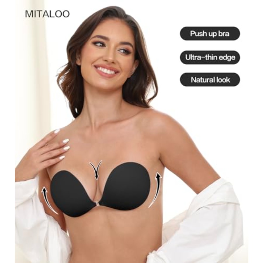 MITALOO Adhesive Bra Invisible - Strapless Bra Backless incelemesi ve fiyatı