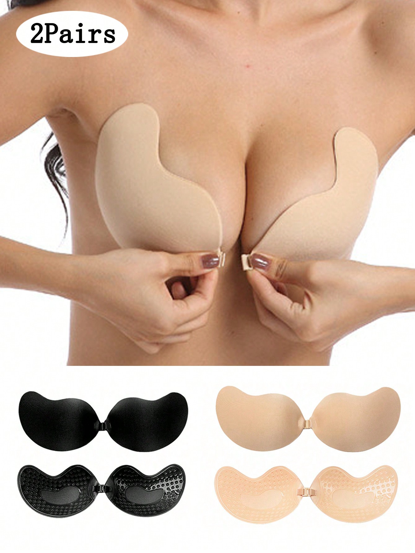 2-pack Women's Self-Adhesive I - Push Up Bra Padded incelemesi ve fiyatı