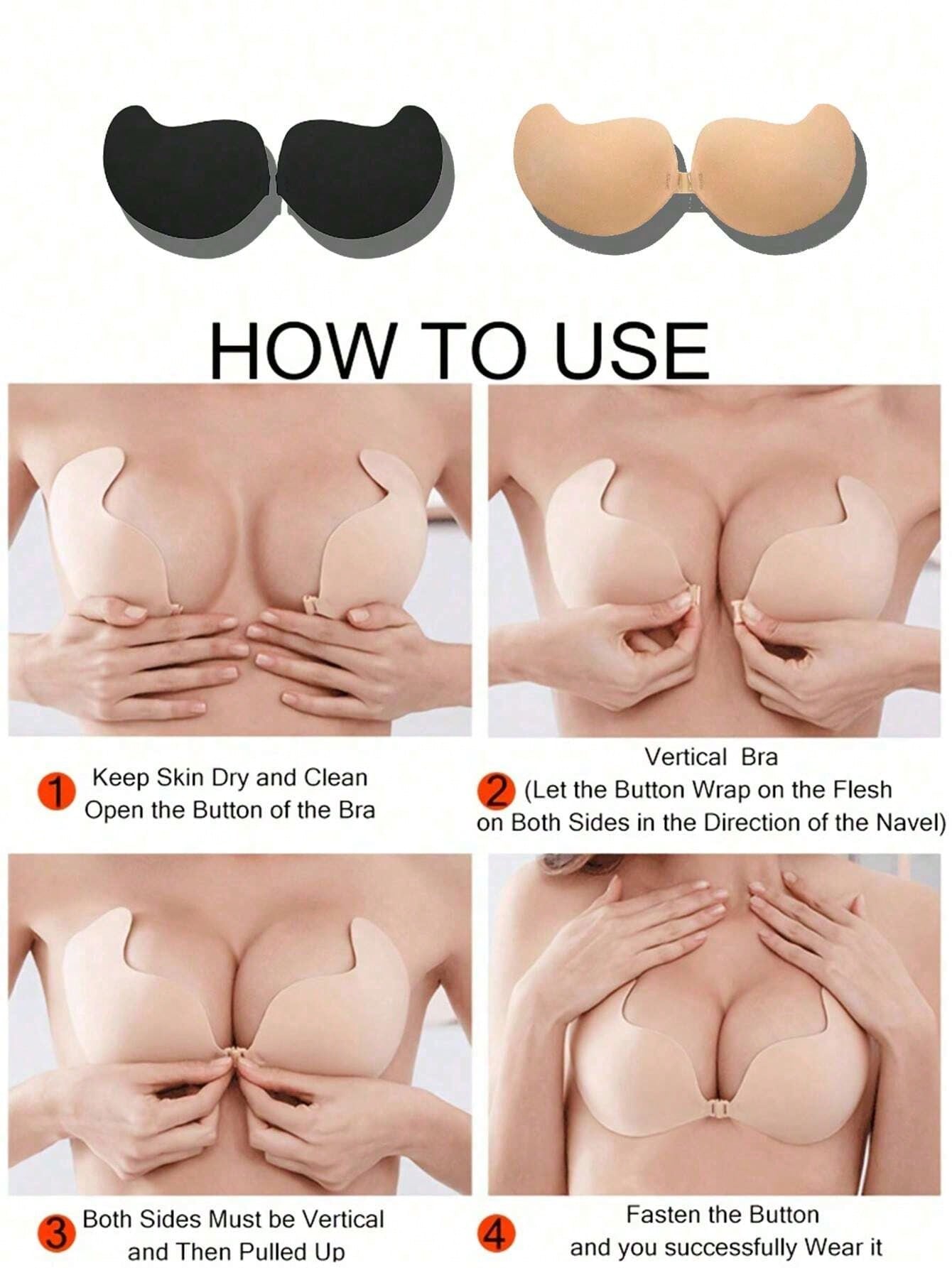 2-pack Women's Self-Adhesive I - Push Up Bra Padded incelemesi ve fiyatı
