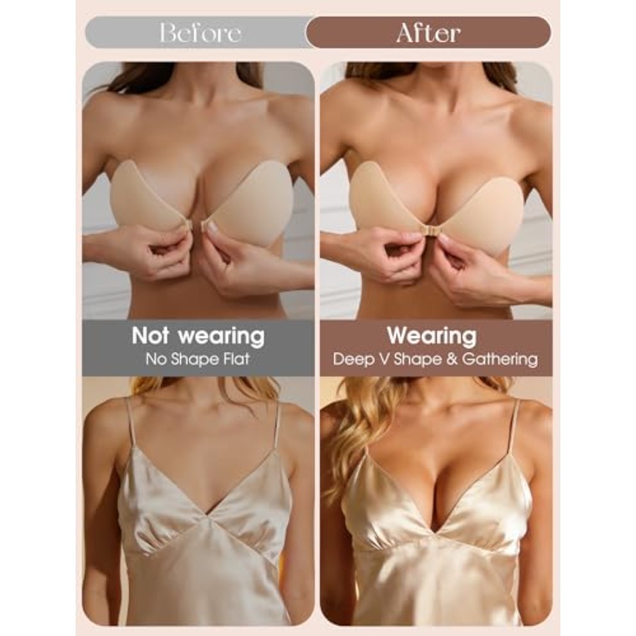 Sticky Bra Push Up Strapless A - Strapless Bra Backless incelemesi ve fiyatı