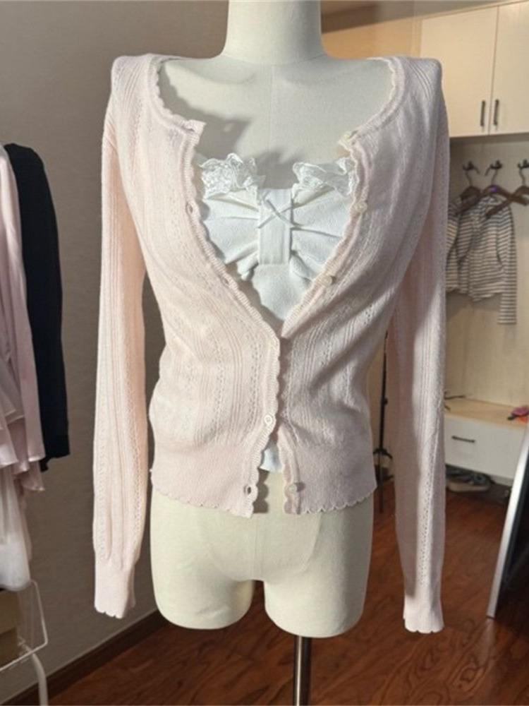 Korean Fashion Slim Fit White  - Cami Top Lace incelemesi ve fiyatı