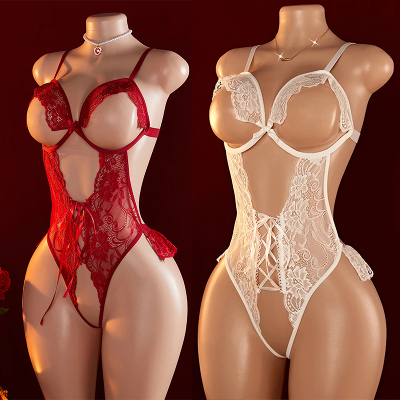 Erotic Lace Lingerie Sexy  Cro - Lace Teddy Lingerie incelemesi ve fiyatı