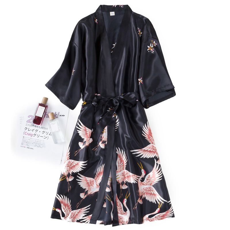 Burgundy Women 2PCS Faux Silk  - Robe Silk Women incelemesi ve fiyatı